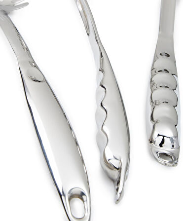 Berghoff Essentials 18/10 Paslanmaz Çelik Makarna Kaşığı 33 Cm