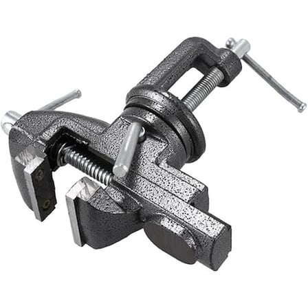 Steiner Alman 60 Mm Dönerli Örslü Özel Alaşımlı Paslanmaz Dövme Çelik Mini Masa Ve Tezgah Mengenesi 