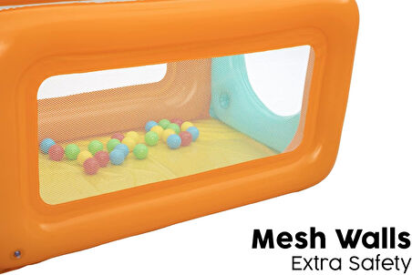 Bestway Tunneltopia 25 Oyun Topu Ile Top Çukuru Seti