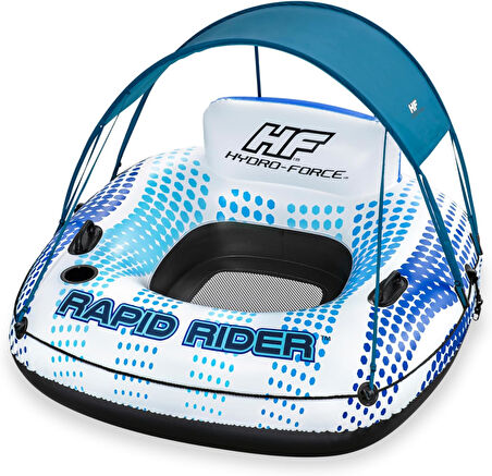 Bestway Hydro-Force Rapid Rider Güneş Tentesi, 123 Cm, File Taban, 1 Bardak Tutucu