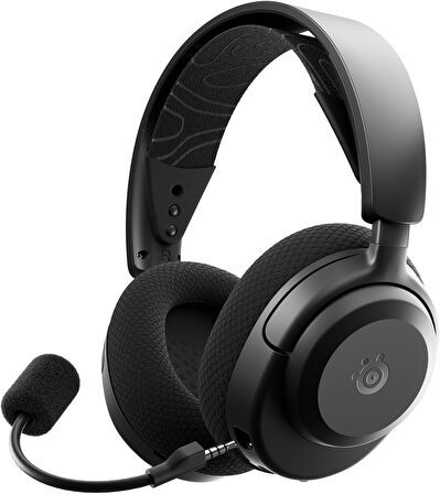 Steelseries Arctis Nova 3X Wireless Siyah Gaming Kulaklık - Mobil Uygulama Ile Kontrol - 40 Saat Pil