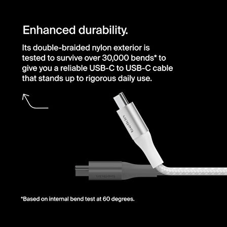 Belkin Boostcharge Usb-C - Usb-C Şarj Kablosu, Hızlı Şarj Kablosu, 240 W Power Delivery, Usb-If Sert