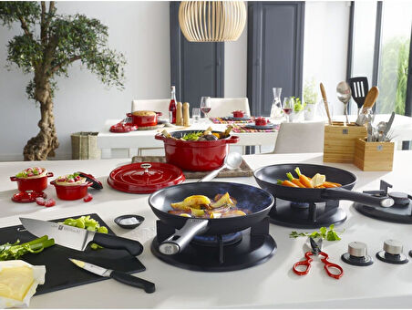 Zwilling Madura Plus Duraslide Yapışmaz Granit Kaplama Kızartma Tavası, Granit Ve Alüminyum, Siyah, 