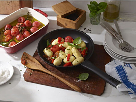 Zwilling Madura Plus Duraslide Yapışmaz Granit Kaplama Kızartma Tavası, Granit Ve Alüminyum, Siyah, 