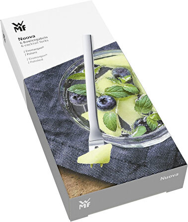 Wmf Nuova Çelik 6’Lı Kokteyl Çatalı Seti