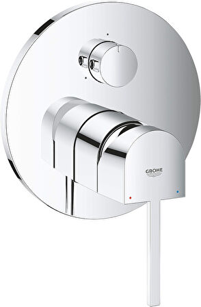 Grohe 3 Yollu Değişimli Tek Kollu Banyo Bataryası