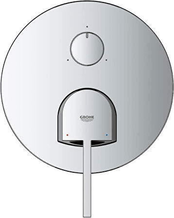 Grohe 3 Yollu Değişimli Tek Kollu Banyo Bataryası