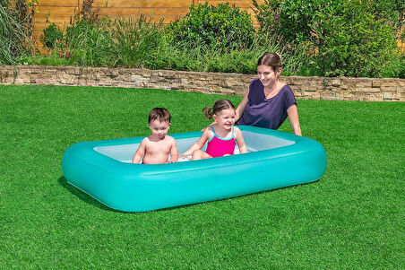 Bestway Aquababes Çocuk Havuzu, 165 X 104 X 25 Cm, Kare, Çeşitli
