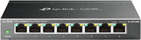 Tp-Link Tl-Sg108E, 8-Port Gigabit Easy Smart Switch