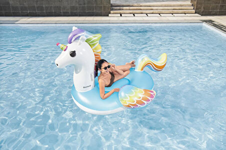 Bestway Unicorn Binilebilir Boyutta, 7 Ft 4 İnç X 64,5 İnç Veya 2,24 X 1.64 M