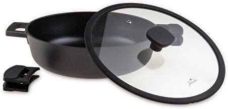 Jumbo Black Cook 7 Parça Döküm Tencere Seti