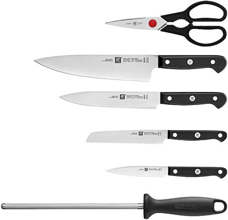 Zwilling 7 Parça Blok Bıçak Seti - Bambu Bloklu