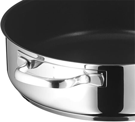 Wmf Kapaklı İndüksiyon Tabanlı Çelik Pilav Tenceresi 28 Cm