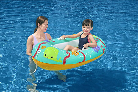 Bestway Happy Crustacean Şişirilebilir Bebek Botu 1.19 M