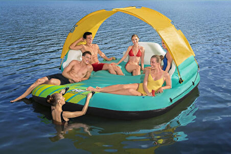 Bestway Hydro–Force 9'10" X 9'/3.00M X 2.75M Sunny Lounge Island