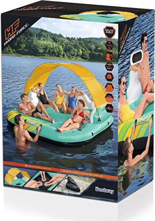 Bestway Hydro–Force 9'10" X 9'/3.00M X 2.75M Sunny Lounge Island