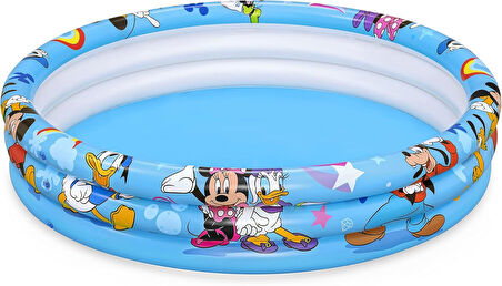 Bestway Disney Junior Mickey - Friends Çocuk Havuzu, Çap 122 X 25 Cm, Yuvarlak