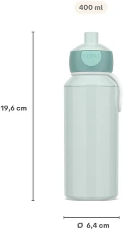 Mepal - Pop-Up Campus Içecek Şişesi, Su Şişesi, Okul Için Sızdırmaz Şişe, Tekrar Kullanılabilir, Bpa