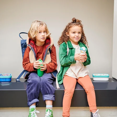 Mepal - Pop-Up Campus Içecek Şişesi, Su Şişesi, Okul Için Sızdırmaz Şişe, Tekrar Kullanılabilir, Bpa