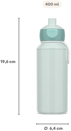 Mepal Su Şişesi 400 Ml, Uzay Desenli