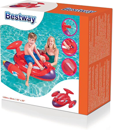 Bestway Uzay Gemisi Deniz Binicisi 109X89 Cm Lisanslı 41100