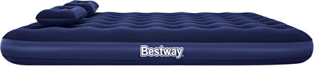 Bestway 2,03M X 1.52M X 22Cm Hava Yatağı Queen Manuel El Pompası