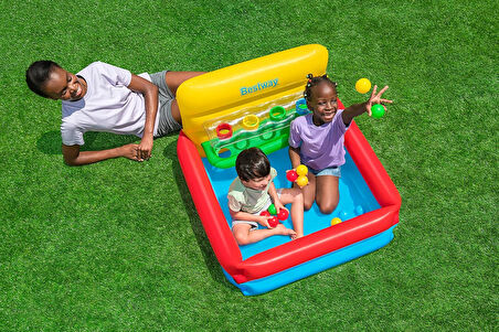Bestway Sort 'N Play 15 Oyun Topu Ile Top Çukuru Seti