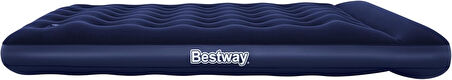 Bestway Queen Şişirilebilir Yatak, Entegre Ayak Pompalı 2,03 M X 1.52 M X 28 Cm