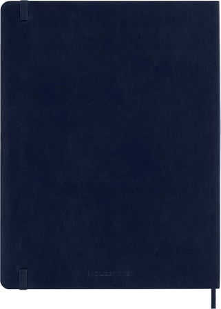 Moleskine 12 Ay Günlük Ajanda Xl Boy Yumuşak Kapak Safir Mavi