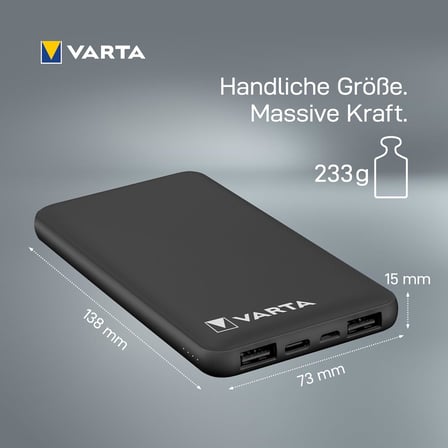 Varta Power On Demand Power Bank 10.000 Mah