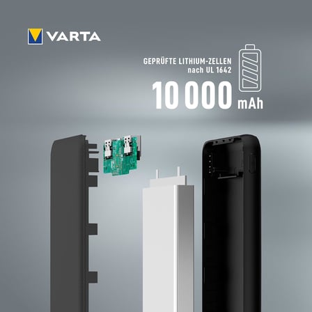 Varta Power On Demand Power Bank 10.000 Mah