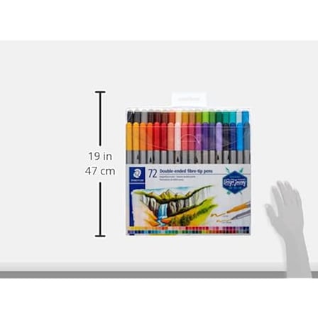 Staedtler Çift Uçlu Keçeli Kalem 3.0 - 0.8Mm 72'Li
