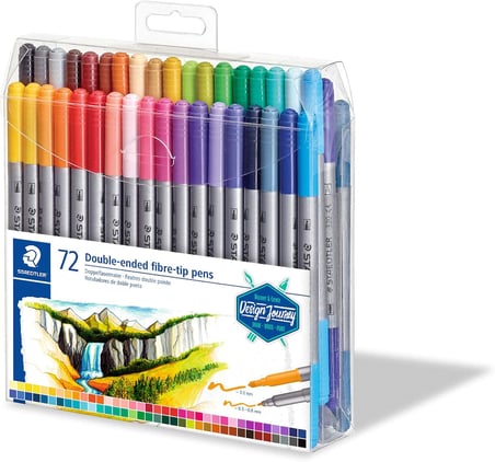 Staedtler Çift Uçlu Keçeli Kalem 3.0 - 0.8Mm 72'Li