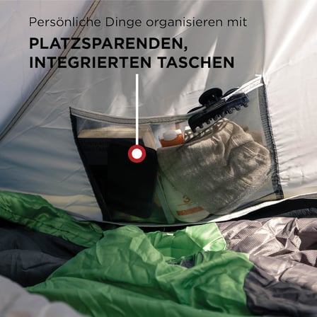 Coleman Darwin Zelt, Für 2-4 Personen, Igluzelt Für Camping Festivals Oder Trekking, Leichtes Und Ko