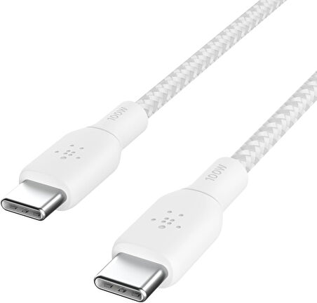 Belkin Usb-C - Usb-C Kablosu, 100 W Güç Dağıtımı Ipad Pro, Macbook, Galaxy Ve Diğer Aygıtlar Için Çi