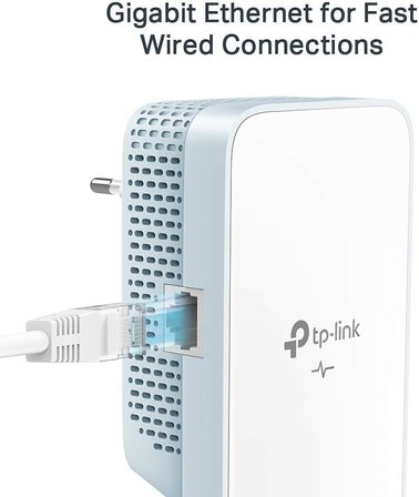 Tp-Link Av1000 Gigabit Powerline Ac Wi-Fi Kit, Tl-Wpa7517 Kit, Gigabit Ethernet, 750 Mbps