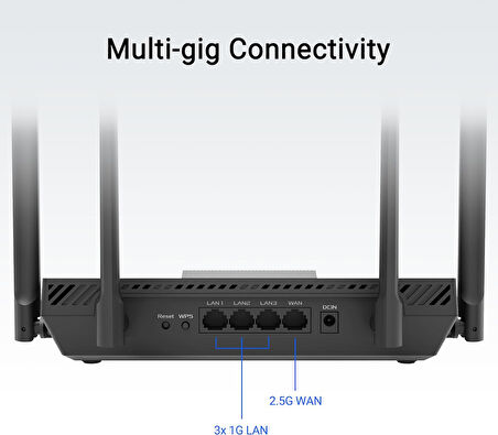 Asus Rt-Be50 Wifi7 Be3600 Wifi7 Dual-Band Extendable Router