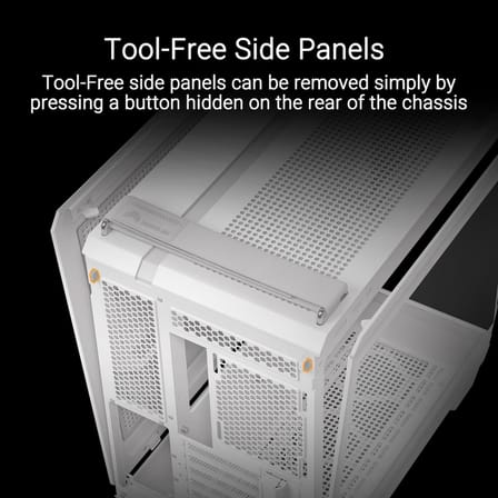 Asus Tuf Gt502 Horizon Sinirsiz Panorami̇k Tasarim, Yüksek Hizda Usb Ti̇p-C, Aletsi̇z Sök Tak Yan Pa
