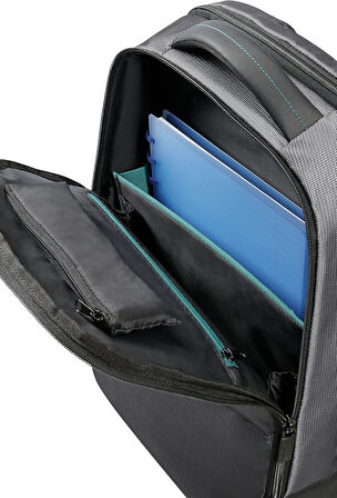 Samsonite 16N-09-005 Qibyte Notebook Sırt Çantası, 15.6", Antrasit