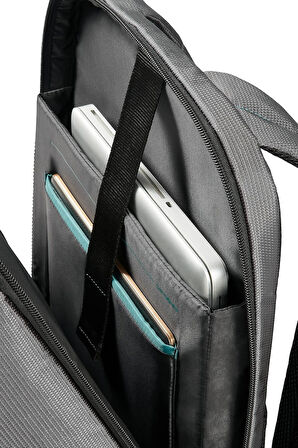 Samsonite 16N-09-005 Qibyte Notebook Sırt Çantası, 15.6", Antrasit