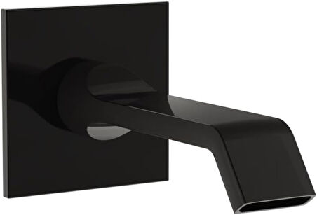 Vitra Suit A4283139 Çıkış Ucu, Parlak Siyah