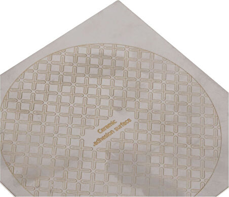 Vitra V-Flow Kare 5607328 Yalıtımlı Duş Kanalı, Yandan Çıkışlı, 15X15 Cm, Dk 700 Kapak, Mat Krom