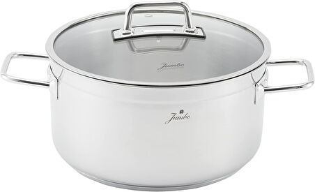 Jumbo Modena 8 Parça Çelik Tencere Seti