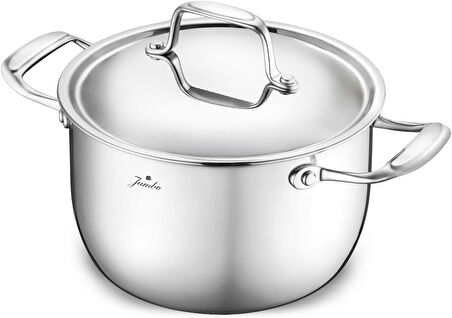 Jumbo Emona 3Ply 8 Parça Tencere Seti