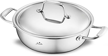 Jumbo Emona 3Ply 8 Parça Tencere Seti