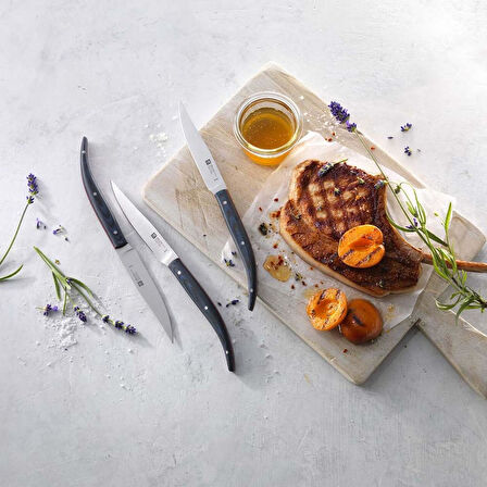 Zwilling 391620000 4'Lü Biftek Bıçağı Seti, Mavi