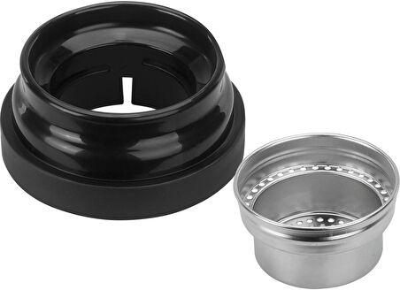 Zwilling Thermo Çay Demlikli Matara, Paslanmaz Çelik, Siyah, 420 Ml 3Lü Paket