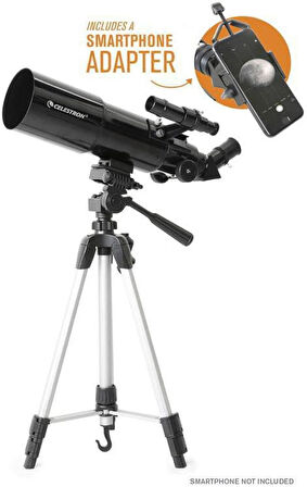 Celestron Travel Scope 80 Portable Teleskop Ve Adaptör 22030