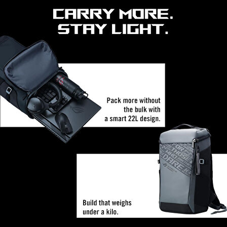 Asus Bp2701 Rog Sırt Çantası/Gr 43,9 Cm [17,3] Zaino Nero, Grigio Rog Ranger Bp2701 - Cybertext Edi