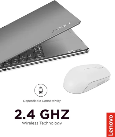 Lenovo 300 Kablosuz / Wireless Compact Mouse, Bulut Gri
